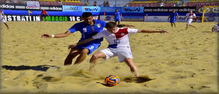 Euro Beach Soccer League: Ciak, buona la prima per l'Italbeach