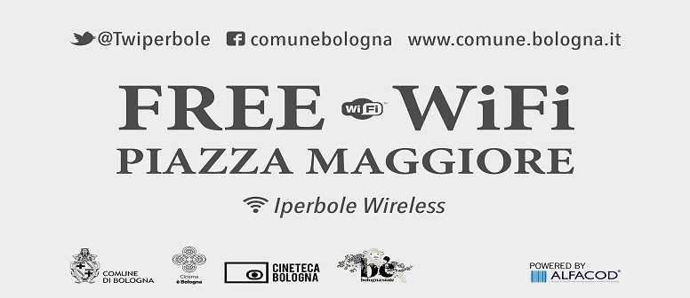 Bologna, Wi-Fi di nuova generazione in Piazza Maggiore e in Piazzetta Pasolini