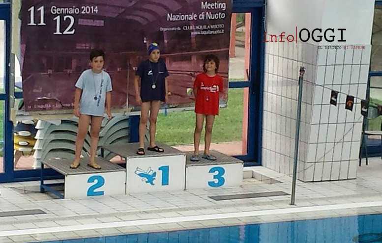 Giovani promesse del nuoto: Francesco Pennetta è ancora campione regionale
