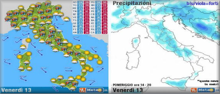 Ecco SUMMER STORM, nubifragi, grandine, trombe d'aria, giù di 10°C