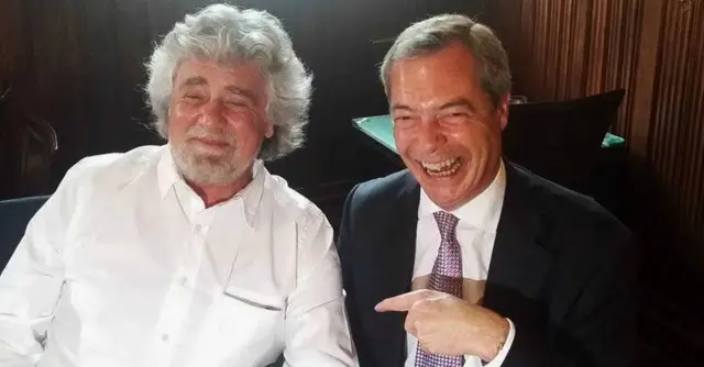 Con 23.121 voti i grillini scelgono Farage