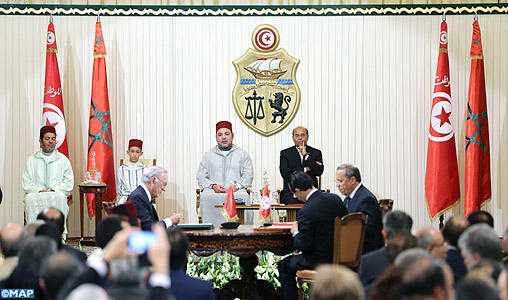 Tunisia - Marocco, firmate 23 convenzioni di cooperazione bilaterale
