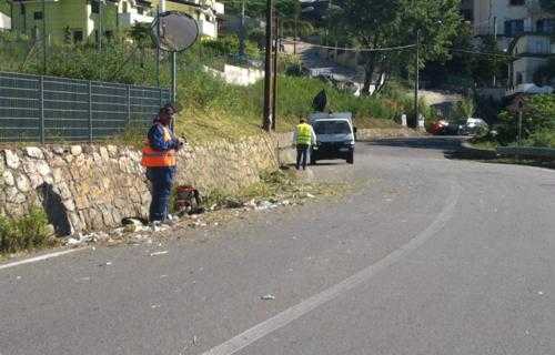 Catanzaro: diserbo, in 8 giorni smaltite 21 t di sfalci e ripuliti 80 km di strade