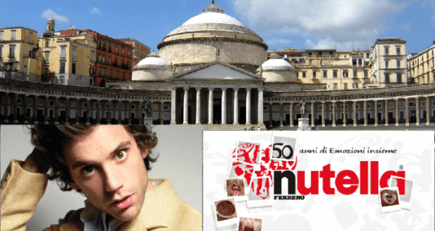 Nutella Day con Mika a Napoli ed arriva l'Happy Ending per Piazza Plebiscito
