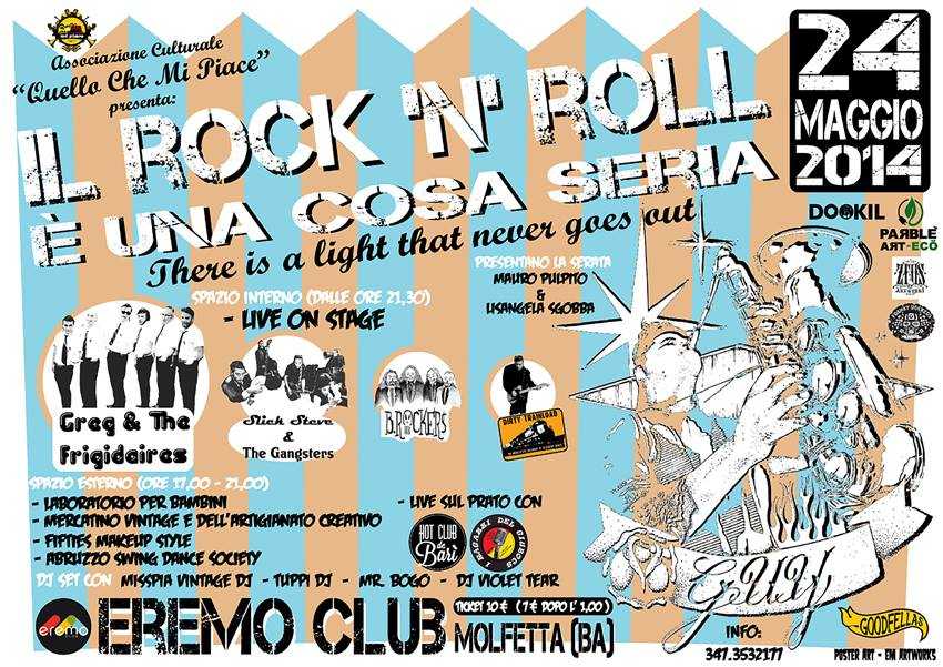 Torna la seconda edizione de IL ROCK N ROLL E' UNA COSA SERIA