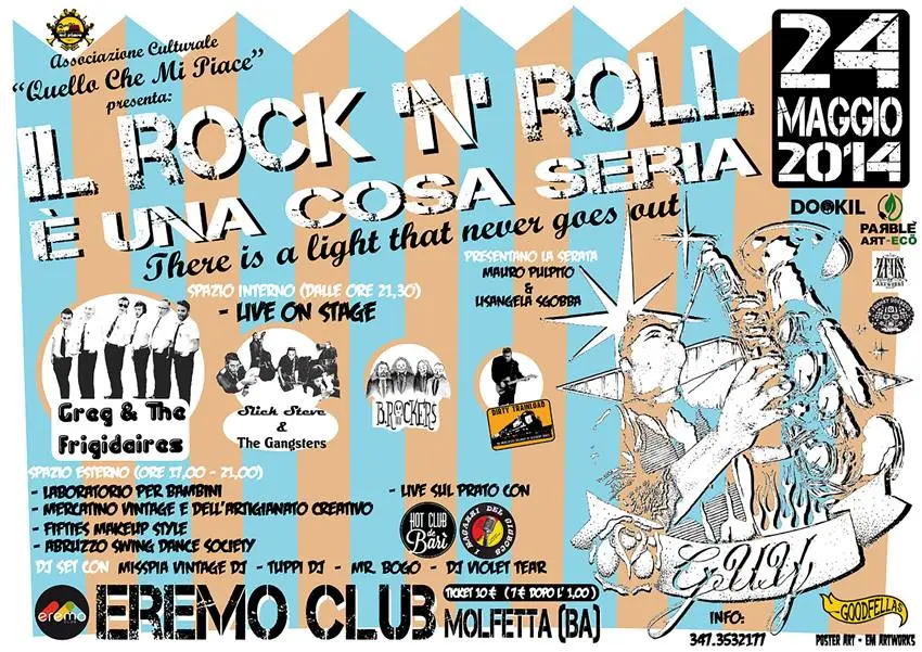 Torna la seconda edizione de IL ROCK N ROLL E' UNA COSA SERIA