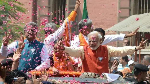 India: per Modi accoglienza trionfale a Nuova Delhi dopo la vittoria elettorale