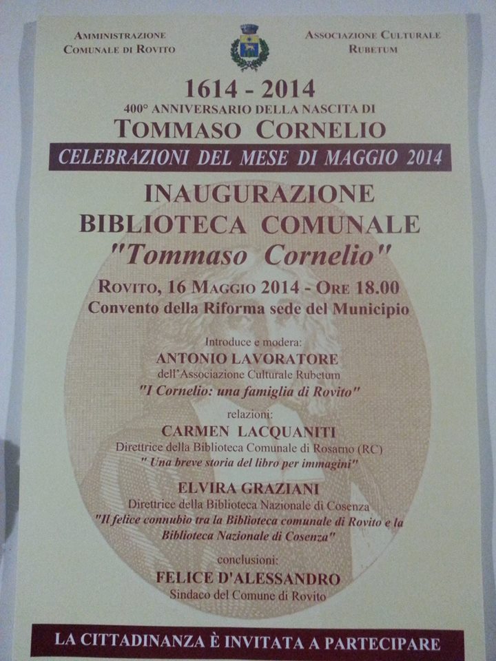 L'amministrazione inaugura la nuova biblioteca comunale