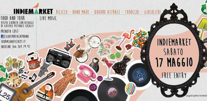 Indiemarket, il primo mercatino indipendente del Lanificio25