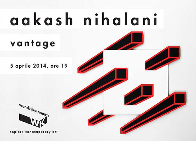 Aakash Nihalani, dagli USA a Roma con  "Vantage" - Fino al 17 maggio 2014