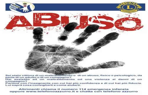 I Club Lions di Pisa e provincia a fianco dei giovani contro l'abuso sui minori