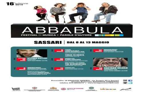Al via domani a Sassari il "Festival Abbabula"