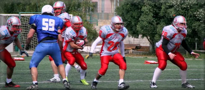 Football Americano, i Crusaders Cagliari dominano contro gli Sharks Palermo ma perdono