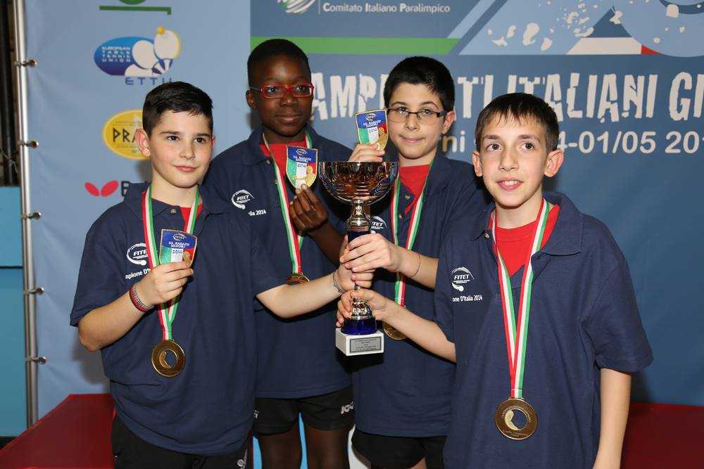 Tennistavolo: Marcozzi e Sarrabus protagonisti con nove medaglie ai Campionati Italiani Giovanili