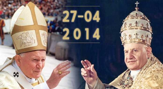 Canonizzazione dei due Papi: Evento in diretta streaming
