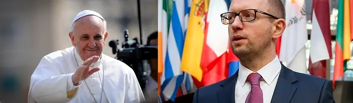 Il premier Ucraino in visita dal Papa