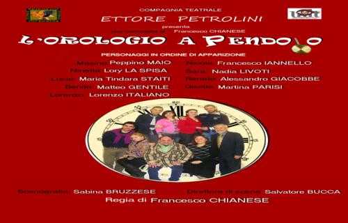 Morano Calabro: Domenica 27 Aprile "L'Orologio a pendolo" della Compagnia Teatrale Ettore Petrolini