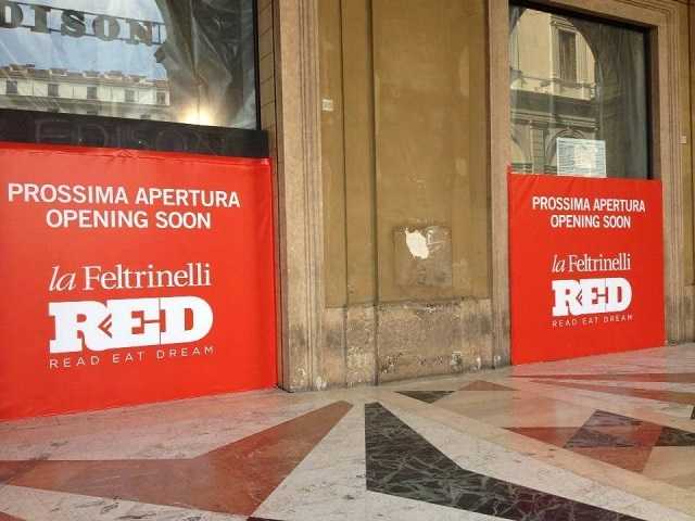 Apertura Red a Firenze: la sfida di Feltrinelli