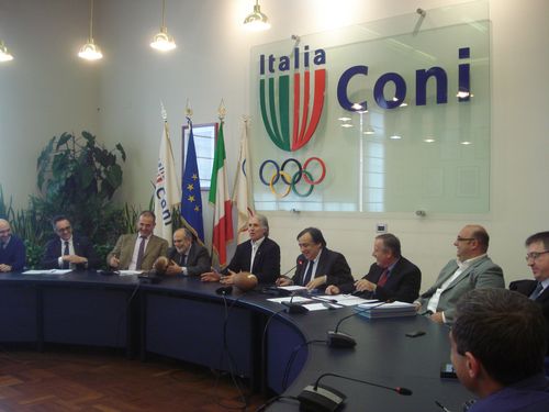 Il presidente del Coni Malagò al consiglio federale FIDAF