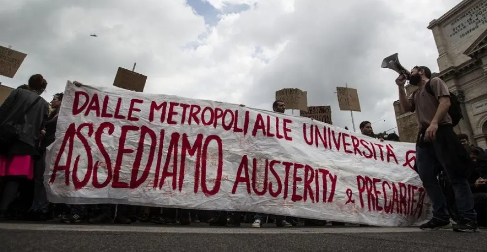 Corteo dei movimenti per il diritto alla casa: capitale blindata