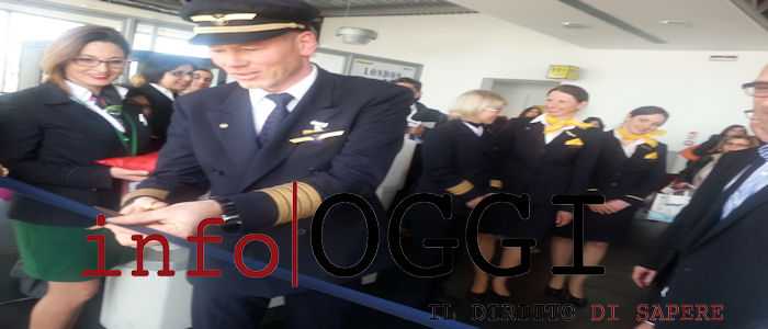 Sacal: Inaugurato il primo volo Lufthansa per Monaco
