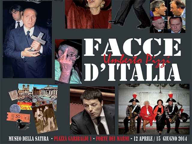 Da domani a Forte dei Marmi la mostra "Umberto Pizzi. Facce d'Italia"