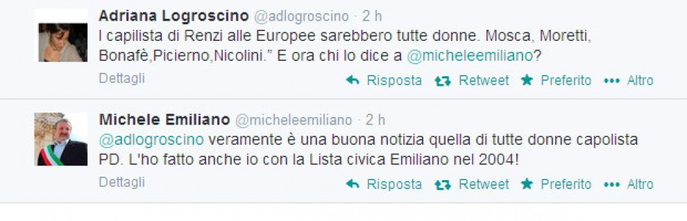 Michele Emiliano tagliato fuori dalle europee dal PD Puglia