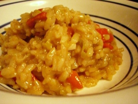 Risotto peperoni e mascarpone