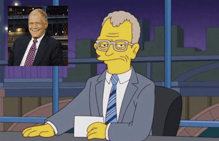 David Letterman va in pensione e I Simpson gli dedicano un video