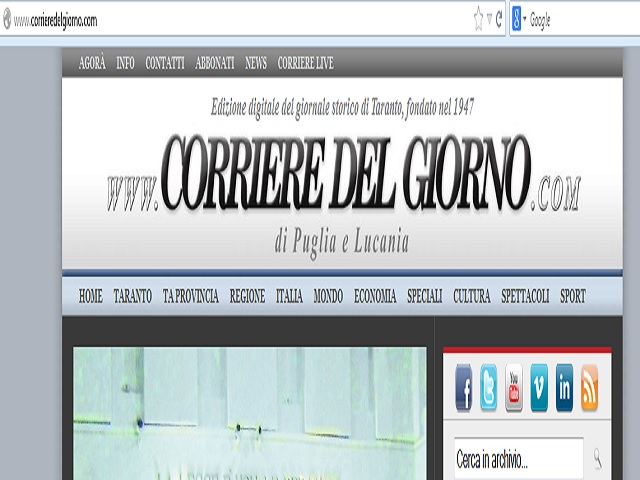 Dal 1947, chiude oggi il Corriere del Giorno
