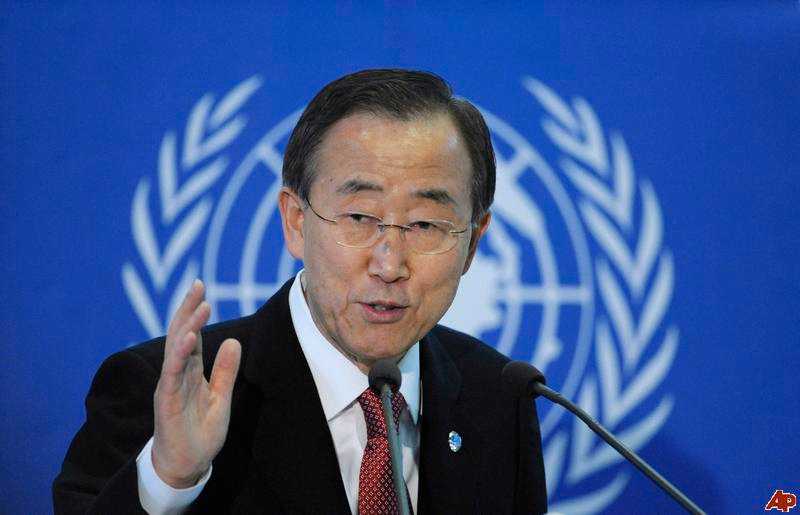 Ban Ki-moon: "Putin assicura che non intende invadere l'Ucraina"