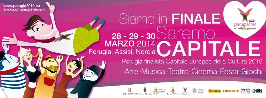 Perugia verso il titolo di Capitale Europea della Cultura 2019