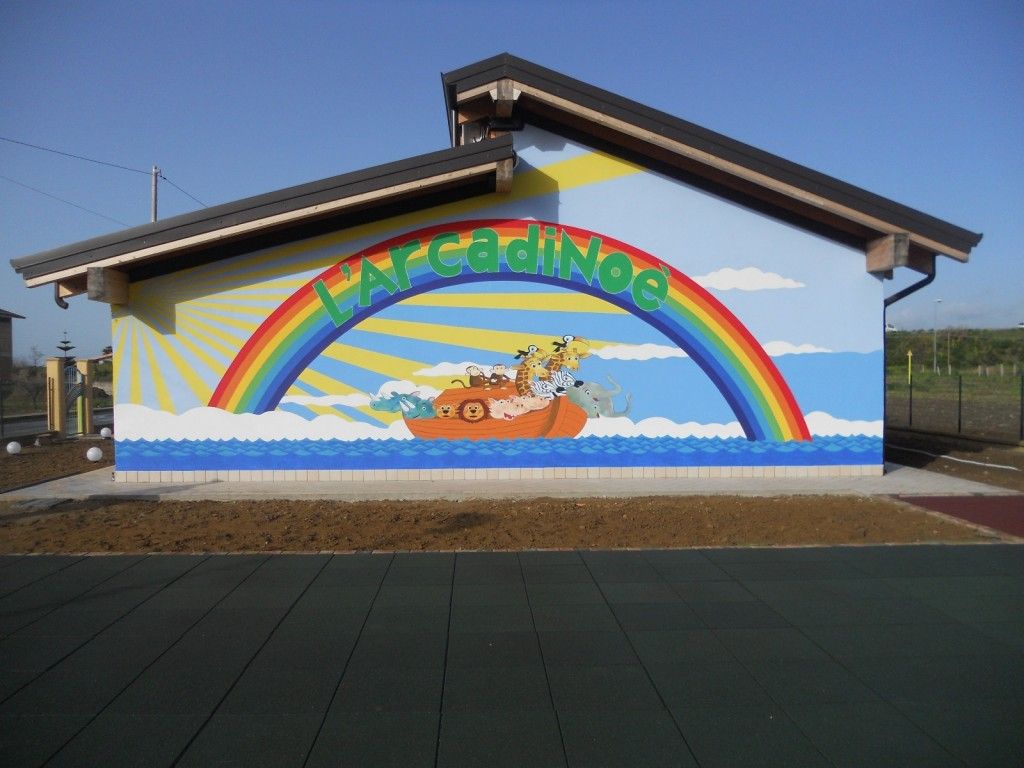 Murales asilo Cropani Marina