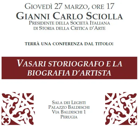 Vasari storiografo e la biografia d'artista