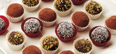 Tartufini vari gusti