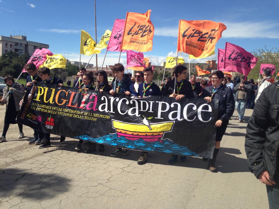 A Palagiano in più di quattromila contro tutte le mafie