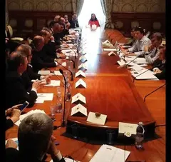 Le dichiarazioni della Vicepresidente Stasi al termine del vertice a palazzo Chigi
