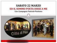 Chiaravalle (Cz), sabato 22 Marzo spettacolo "E il Sommo Poeta disse a me"