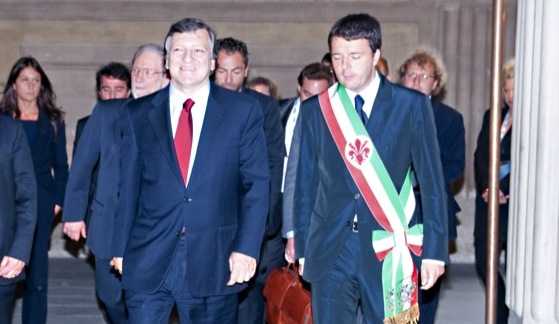 Ue, Barroso: «Italia rispetti gli impegni presi». Renzi: «Stiamo rispettando tutti i vincoli»