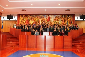 I ragazzi dell'Istituto "Petrucci-Ferraris-Maresca" incontrano le istituzioni