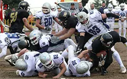 Football Americano: Gli Assitur Highlanders vincono il derby e raggiungono il secondo posto