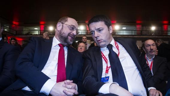 Renzi al Congresso PSE: «I conti in ordine? Non per i burocrati, ma per i nostri figli»