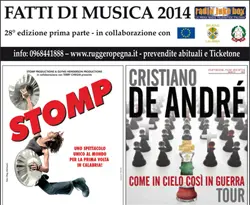 Fatti di Musica: dopo gli Stomp arriveranno De Andrè e la Bertè