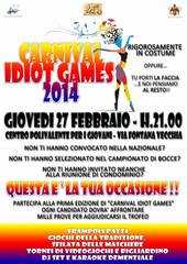 Catanzaro: Carnival Idiot Games al Centro Polivalente per i giovani