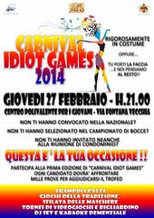 Catanzaro: Carnival Idiot Games al Centro Polivalente per i giovani