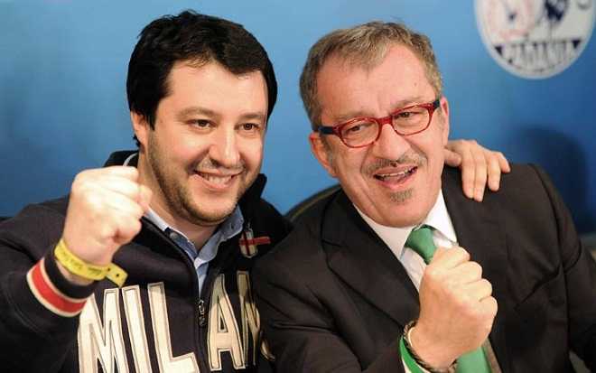 Maroni su governo Renzi: «Contento per Lupi e Martina». Salvini: «Sembra di essere dalla De Filippi»