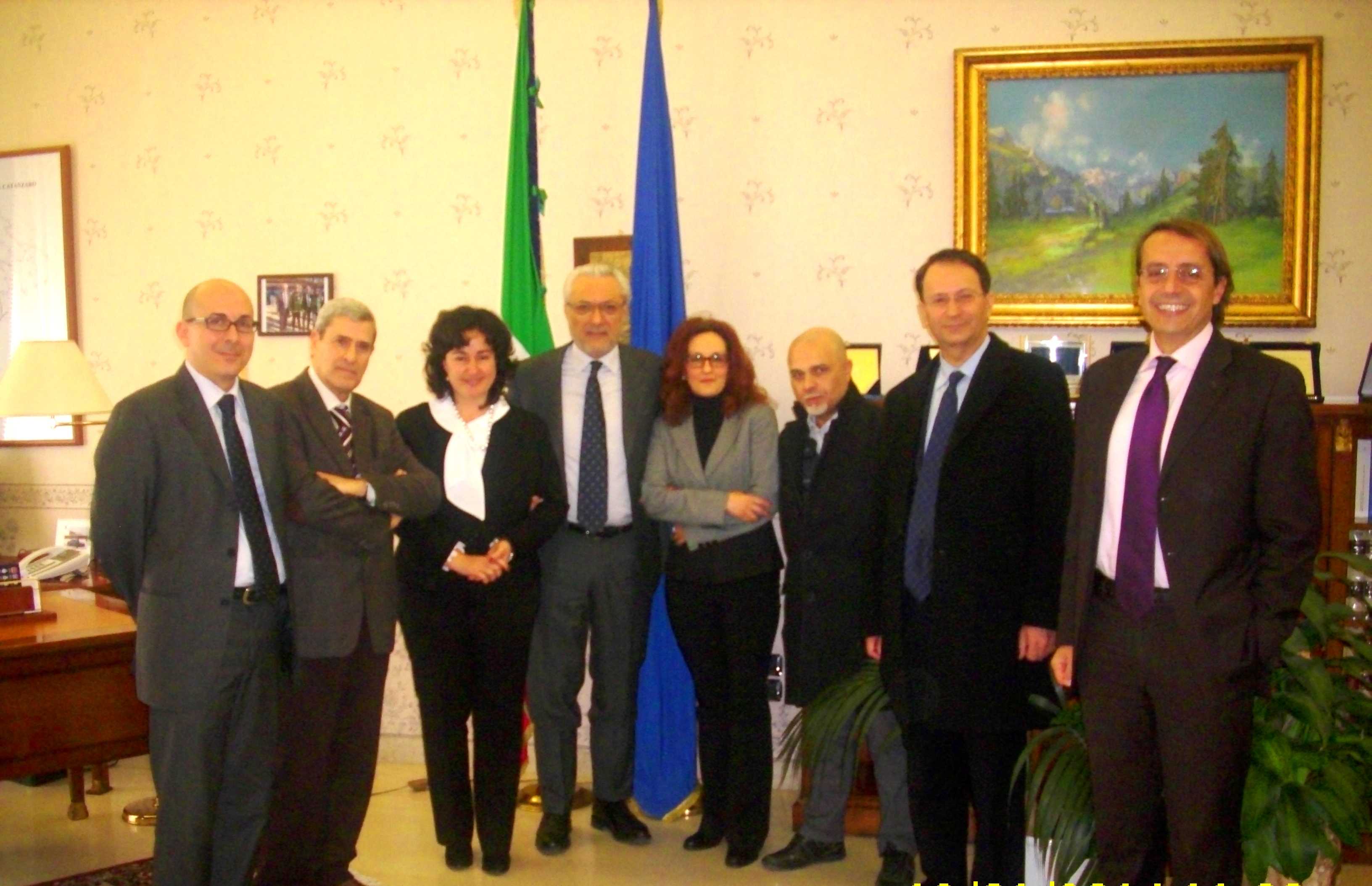 Una delegazione della CONFACIT ricevuta dal Prefetto di Catanzaro Raffaele Cannizzaro