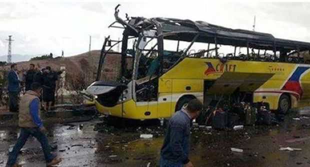 Egitto: bus turistico esplode nel Sinai, cinque i morti