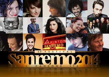 Sanremo 2014: per la Snai favoriti Renga e Noemi