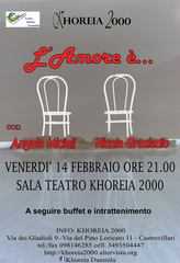 Castrovillari: Khoreia 2000 e Centro Italiano Femminile insieme per un incontro su "l'amore"